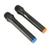 2pcs Wireless Microphone USB Dynamic Cordless Microphone Portable Handheld Microphone for Karaoke Si