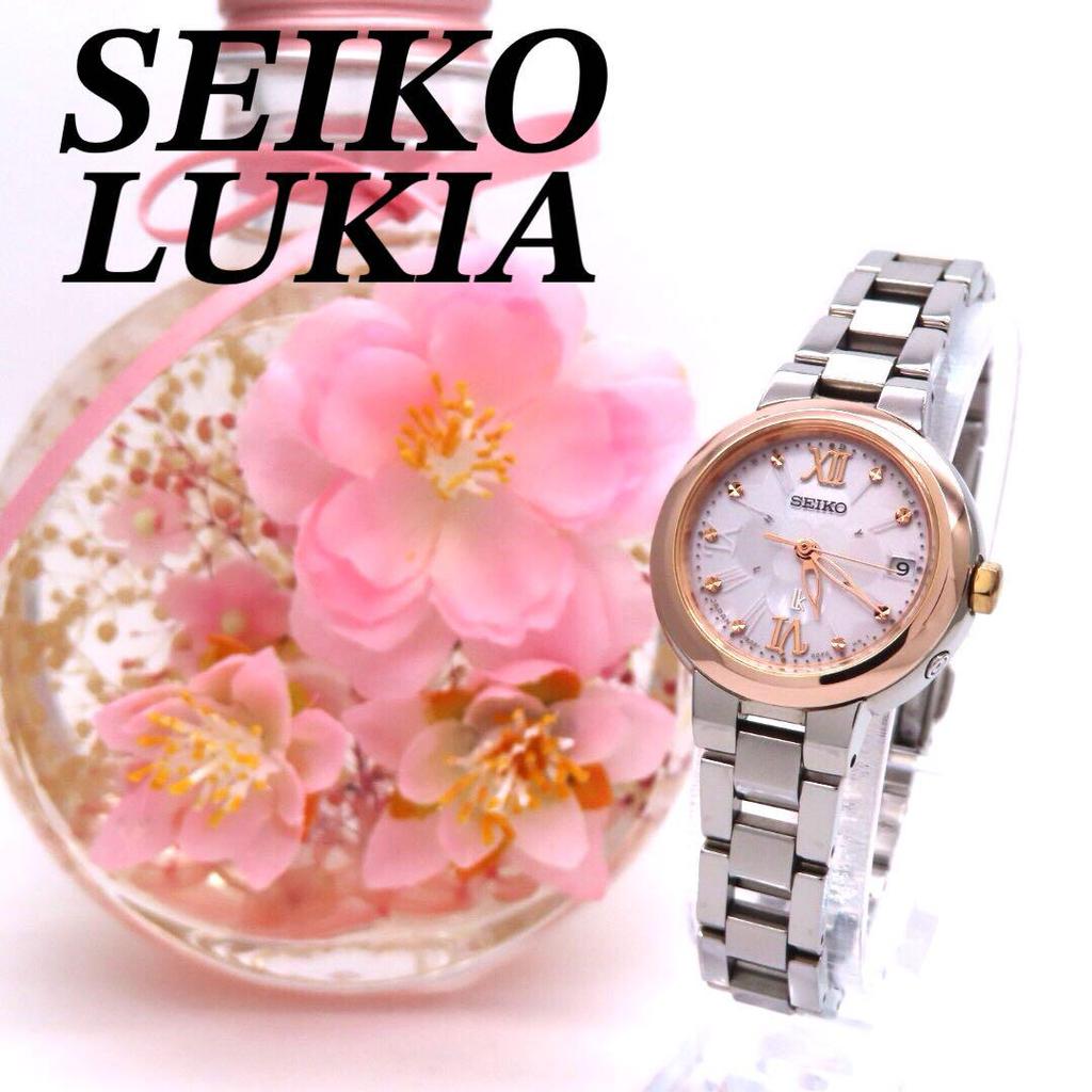 [USED] Seiko SSVW068 Lucia Flower Party Radio-Controlled Solar Watch