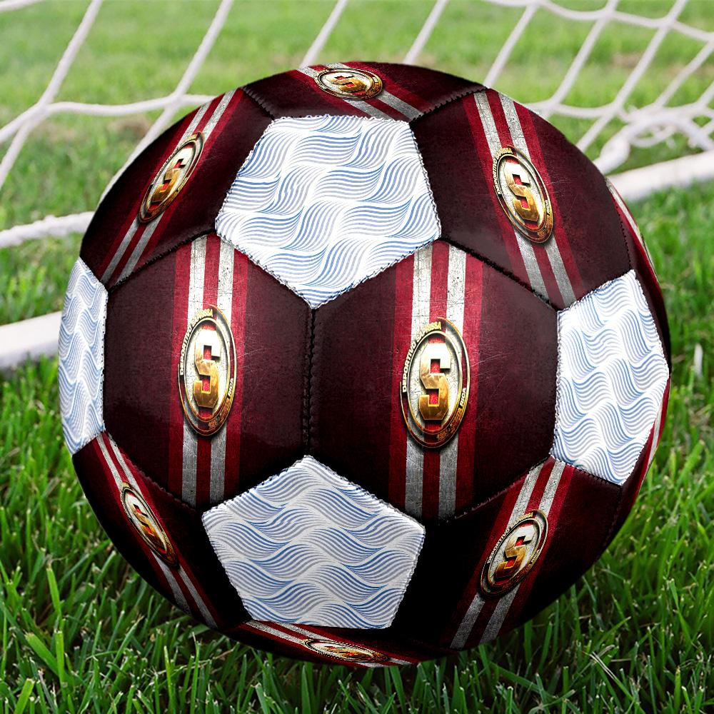 1pc AC Sparta Praha Football Soccer Ball Size 5 Indoor Soccer Ball Fashion Colorful Backyard Game -Great For Sports Fans Gift