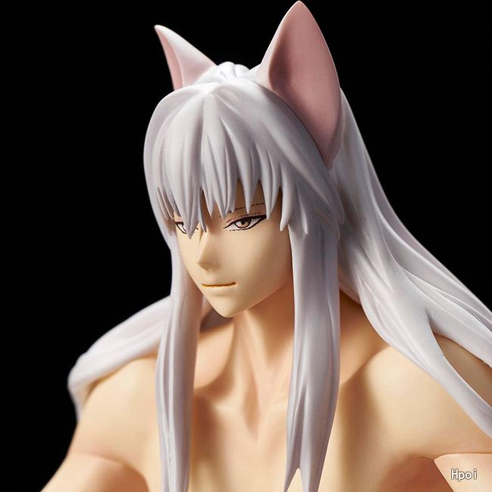 10CM Anime Yu Yu Hakusho Youko Kurama Hiei  Figure Kurama Urameshi Yusuke Noodle Stopper Figure Model Toy Doll Aciton Figure