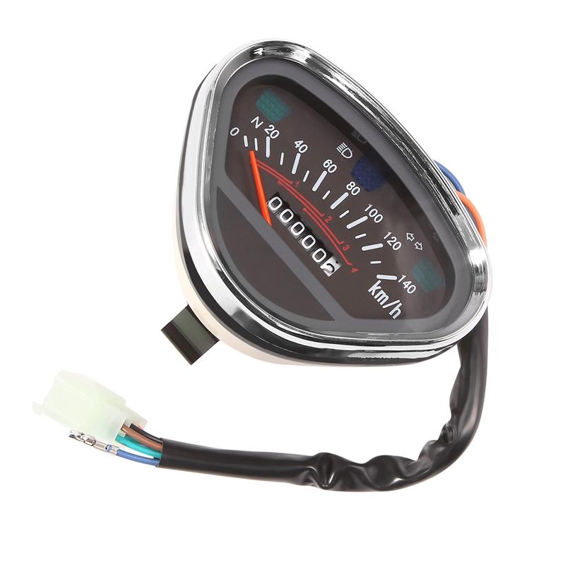 

Motorcycle Meter Odometer Gauge Backlight LCD Digital Indicator trument for Vintage Honda DAX 70 Jialing70 як показано кольору