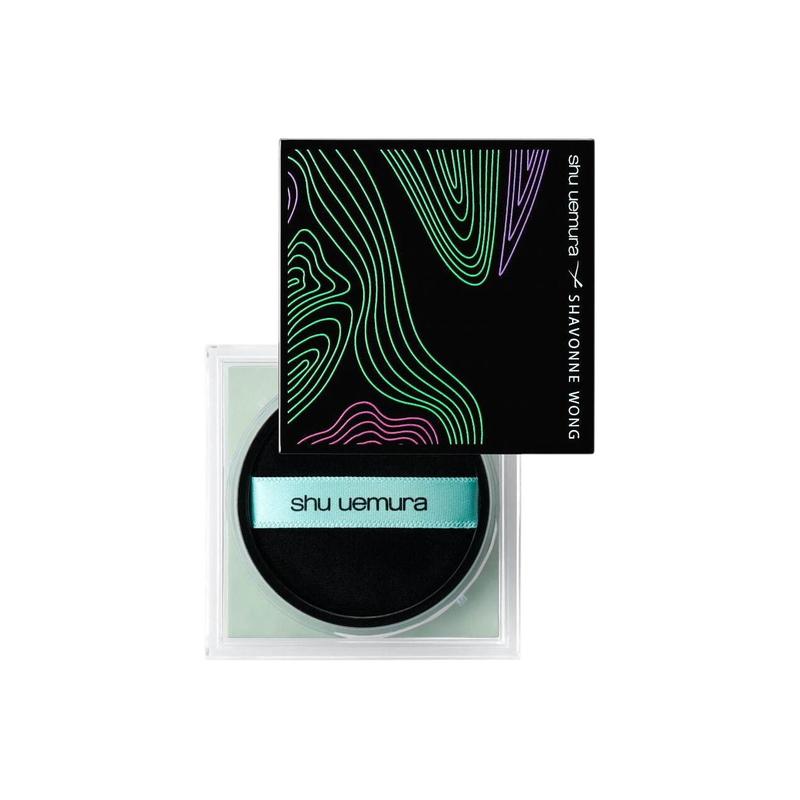 Shu Uemura 2025 summer limited loose powder Shabonne Wong co-branded limited edition smooth and clear loose powder, natural and long-lasting