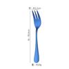 1010 Series Stainless Steel Fruit Fork, Three Tooth Cake, Dessert Fork, Hotel Tableware, Gift, Laser Logo