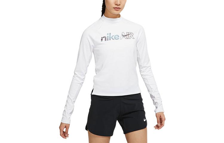 Nike Raglan Sleeve T Shirt Women s White DM7546-100 L