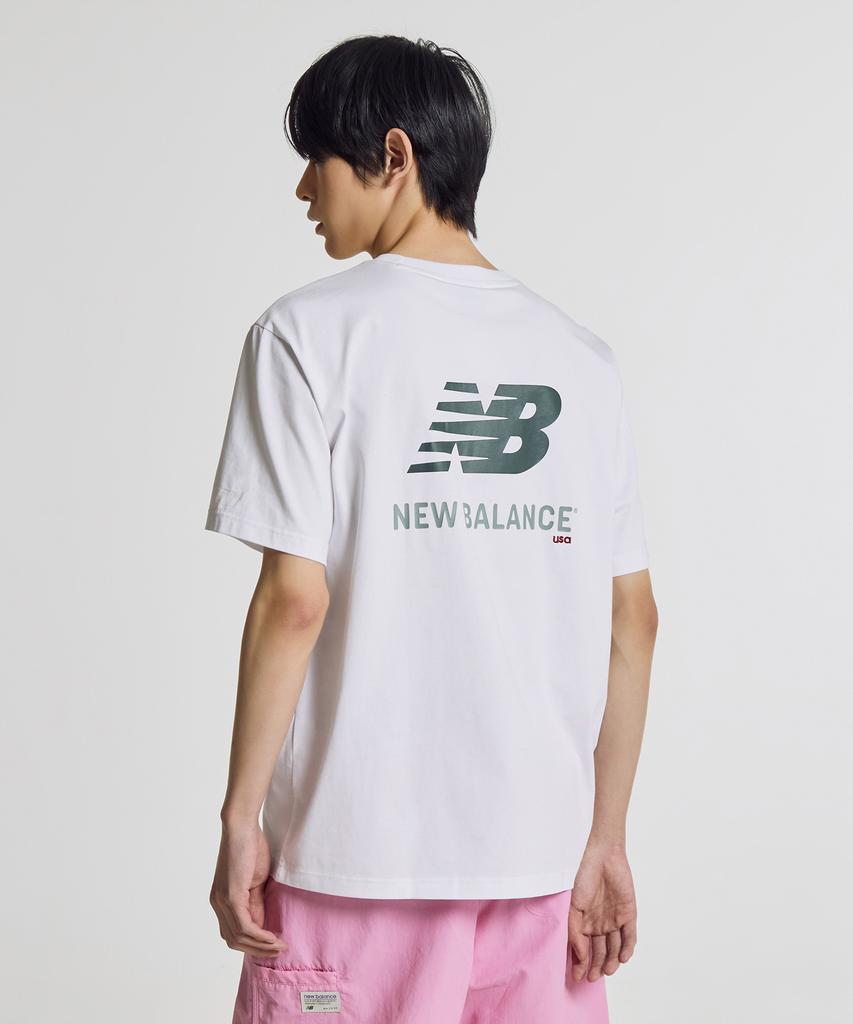 Nyuballanseu Nbneg21433 / Uni Essential Big Logo Short Sleeve T-Shirt (White)