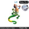Creative Color House Lizard Statue Figurine Resin Sculpture Cabinet Wall Hang Home Office Bar Store Decoration Ornament Crafts