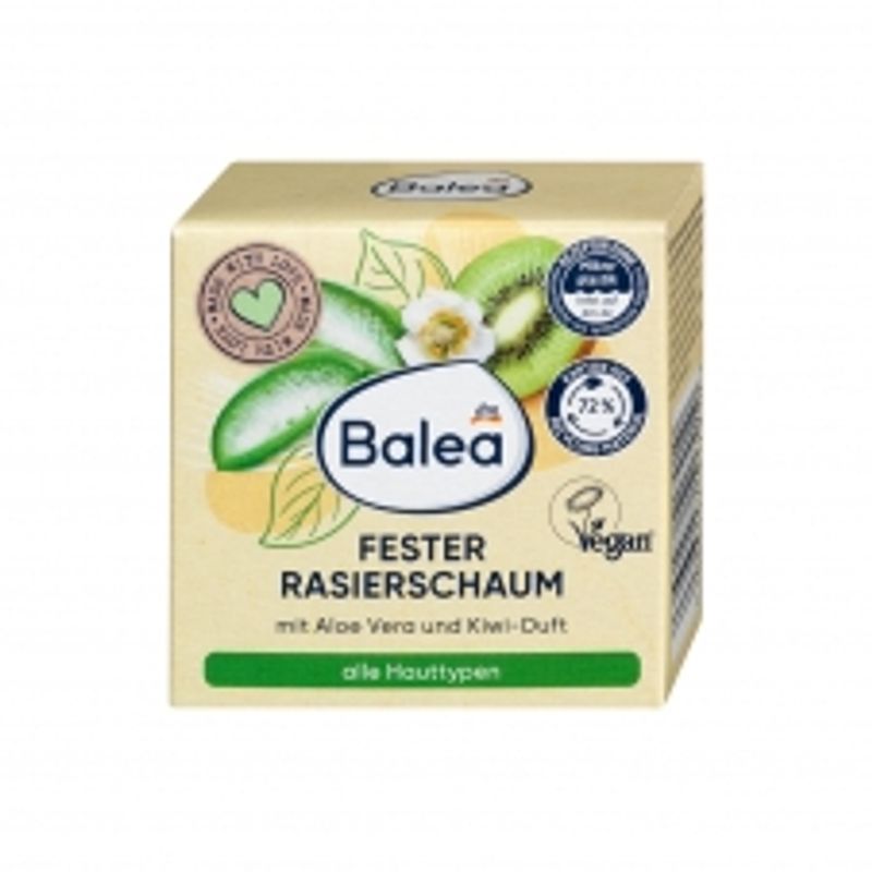 

Balea Aloe Vera & Kiwi Solid Shaving Foam 60g