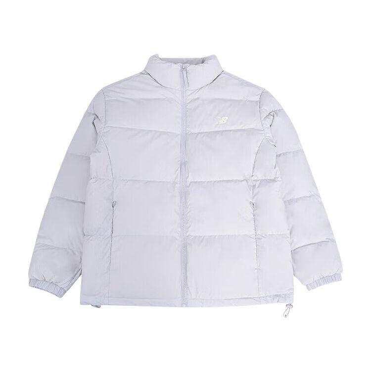 New Balance Down Jackets Men s Purple White PEG Stand Collar Moderate AMJ54328-PEG L