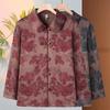 Mother's 2026 Lapel Jacket for Middle-Aged Women - Stylish, Loose Fit for Spring & Autumn