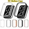 PC Hollow Case For Xiaomi Mi Band 10 Pro Samrt Watch Diamond Case Cover Bumper Protective Cover Protector For Xiaomi Mi Band10 Pro Ceramic