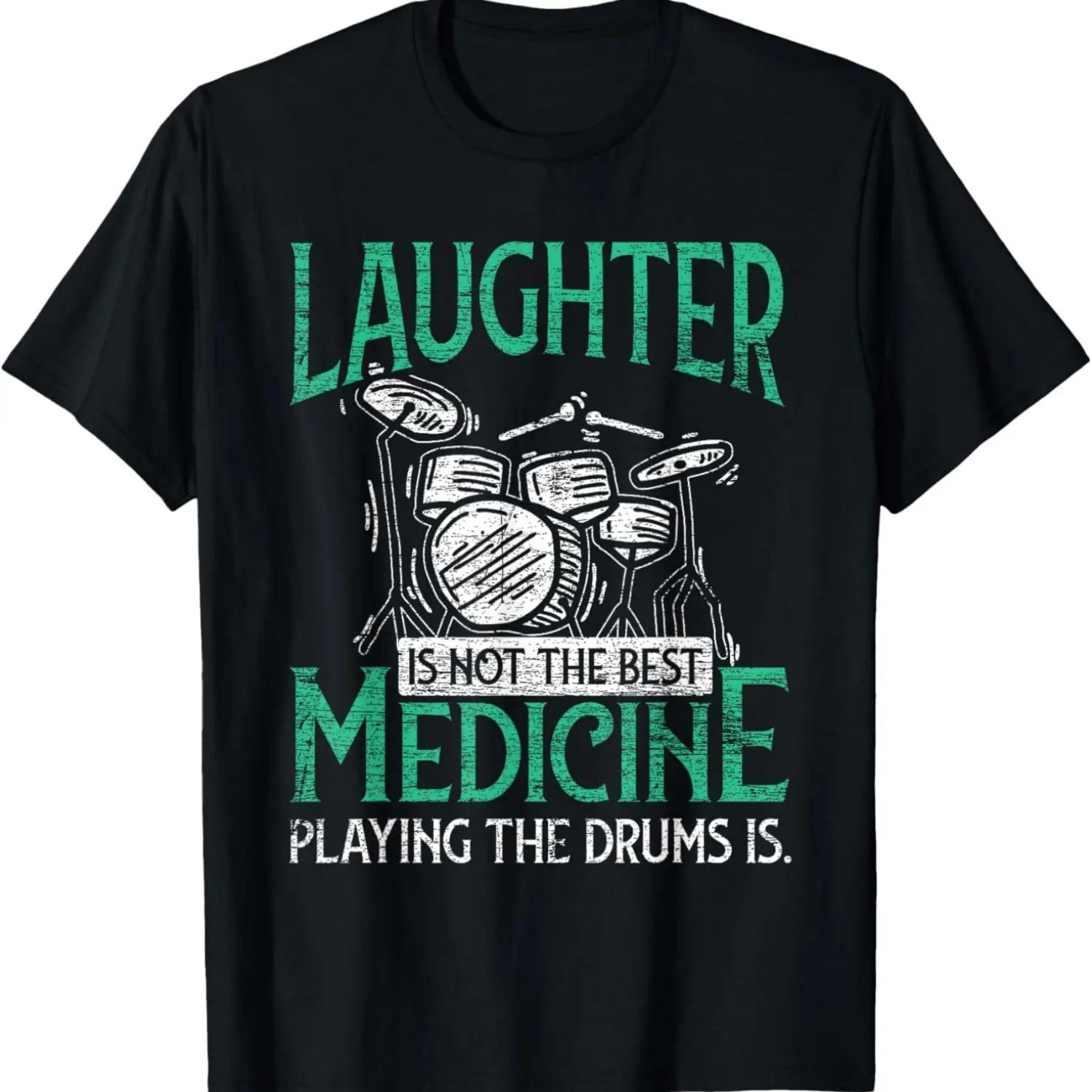 Music Musician Drumsticks Drummer Drums T-Shirt (2) S