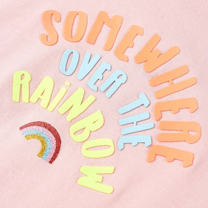 T-shirt pour enfants rose clair 92/104/116/128/140
