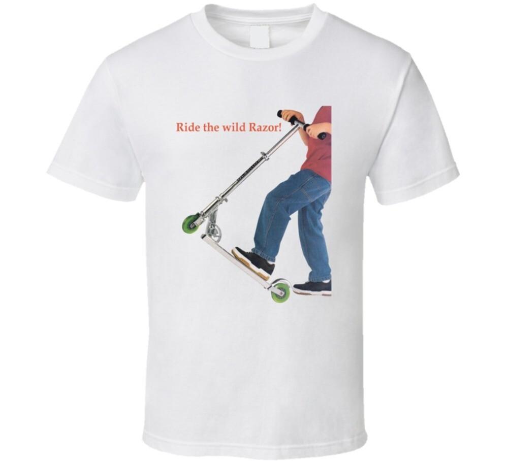 

Ride The Wild Razor Scooter Ad T Shirt S