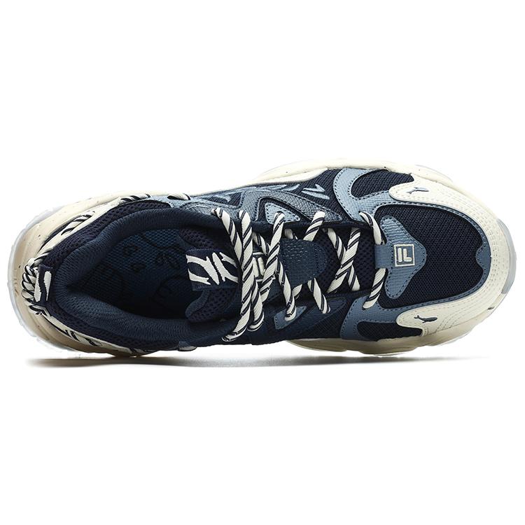 New FILA Fluid 4 Sneakers 'Blue White' Women's F12W242132FWD