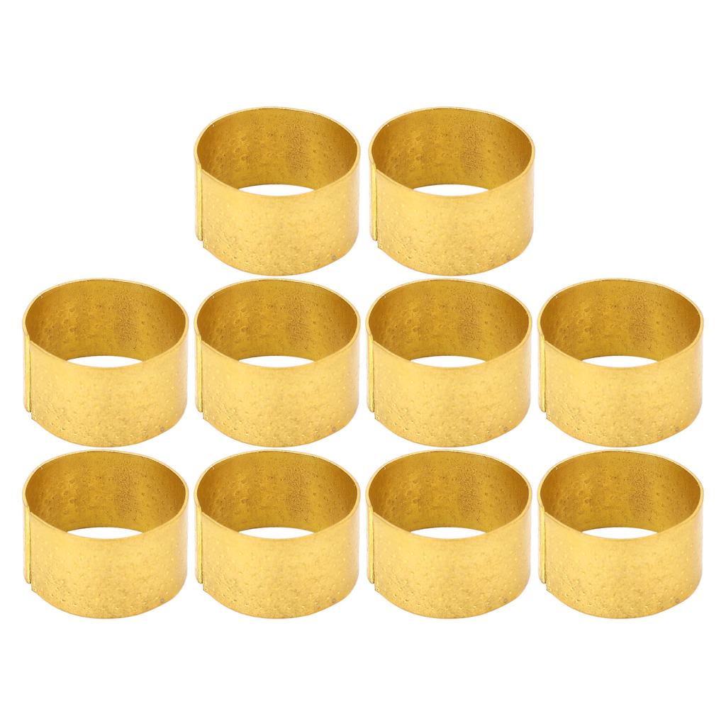 10 buc. Degetar de cusut Metal Curățare Ușoară Protecții pentru Degete de Cusut pentru Cusut de Mână Broderie Quilting