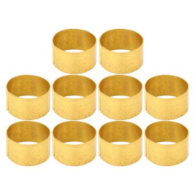 10pcs Sewing Thimble Metal Easy Cleaning Sewing Finger Protectors for Hand Sewing Embroidery Quilting