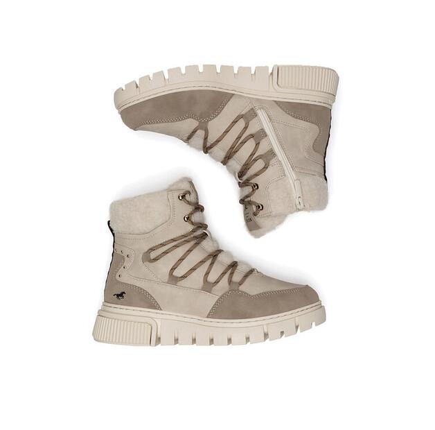 Ботильоны Mustang 1502-602 бежевые