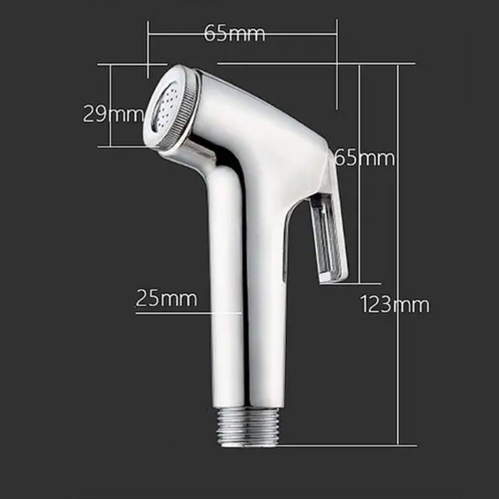 

Toilet Sprayer Faucet Douche Kit Shower Head Shower Nozzle Bidet Sprayer Head Bathroom Accessories