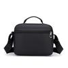 Men's Business Document Bag Lightweight Large Capacity Multi-Compartment Crossbody Bag Commuter Shoulder Bag