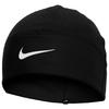 Nike Therma-Fit Fleece Beanie, Unisex Black Cap