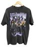 KISS Revenge Tour 1992 Styl Vintage Nadruk Czarny Unisex S-4XL Koszulka Unisex