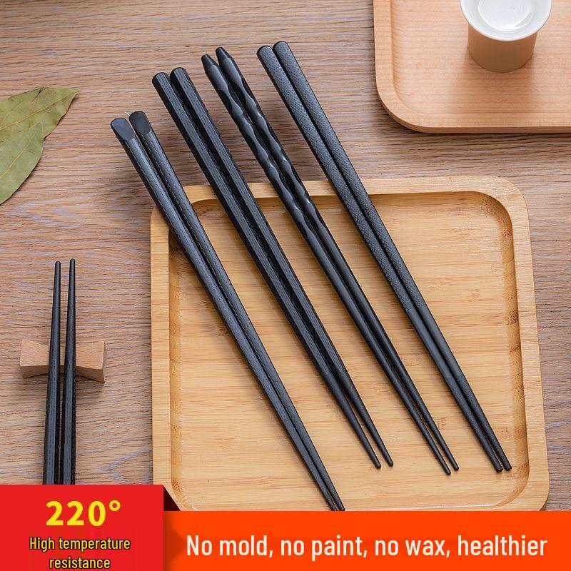 2023 High-Grade Mold-Proof Japanese Alloy Chopsticks: Heat-Resistant for Home, Hotel, Restaurant, Catering.