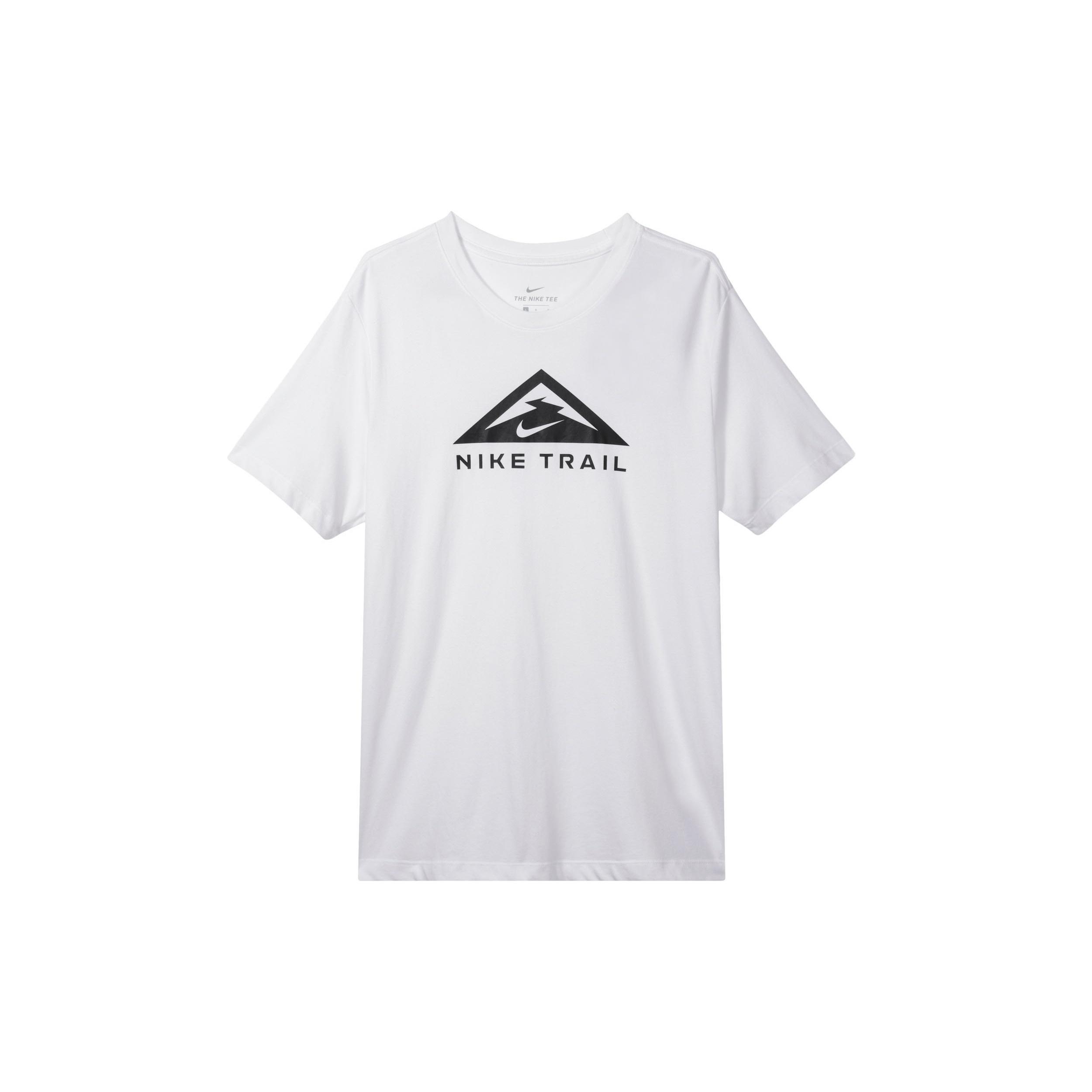 Nike Dri-fit Pattern Printing Round Neck Short Sleeve White Men s CZ9804-100 XL