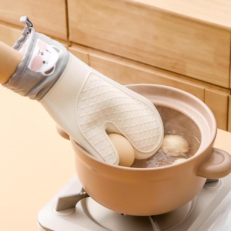 Minai Thickened Silicone Heat Resistant Baking Gloves