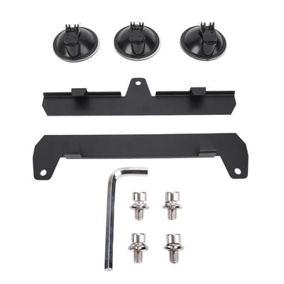 Kit de Montage de Toit de Voiture Satellite Rectangulaire Base Plate Ventouse d'Adsorption Forte Sans Couture pour Mini
