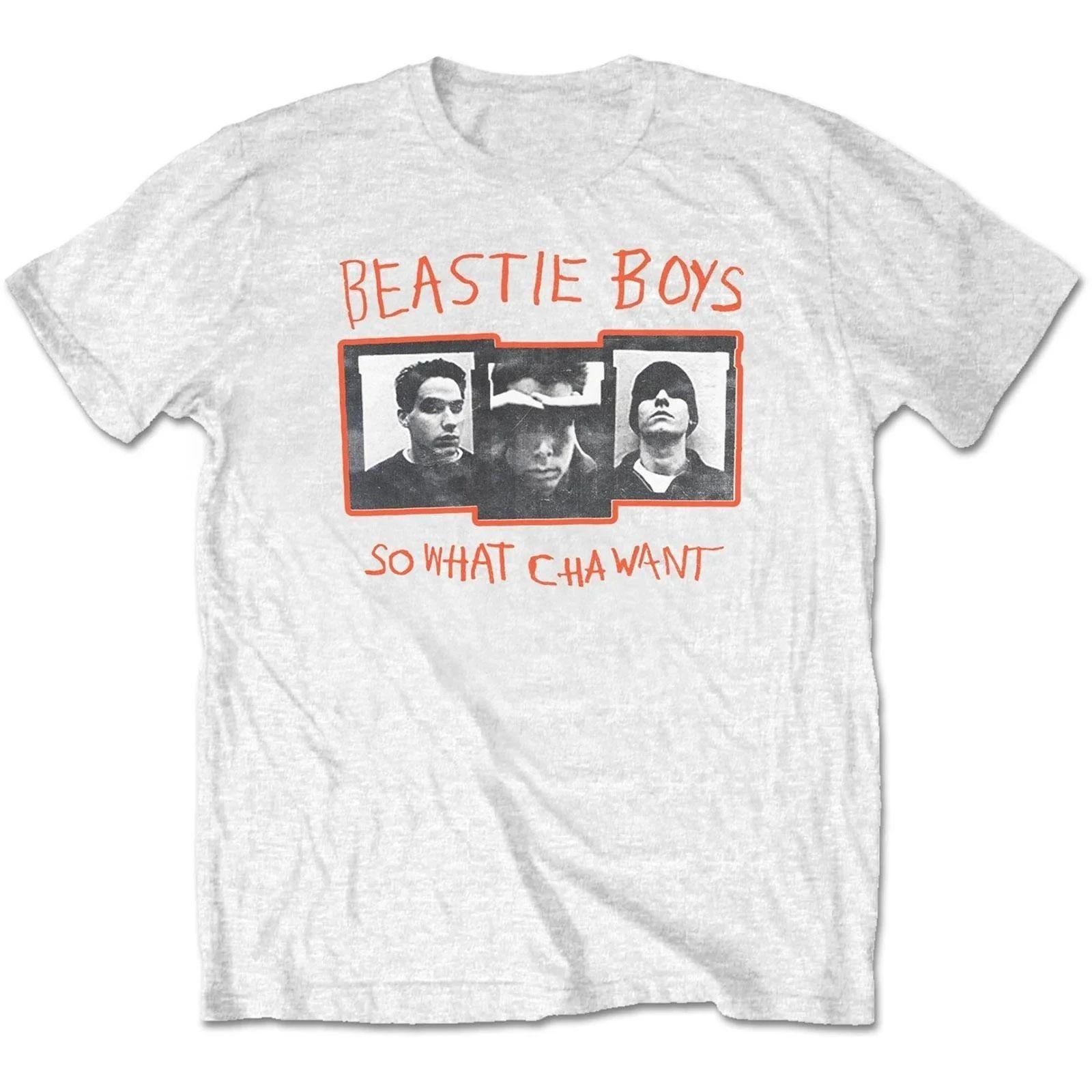 Beastie Boys Intergalactic Robot Graphic Print TShirt Old School Hip Hop Print Tee Vintage Casual Loose Streetwear Unisex XL
