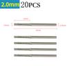 20PCS 2 0mm For Glass Drill Bit 2 35mm Shank for Jewelry and Crafts