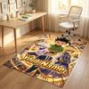 Personalized Crystal Velvet Carpet,Hunter × Hunter Custom Printed Name, Plush Area Rug For Home Indoor Decor