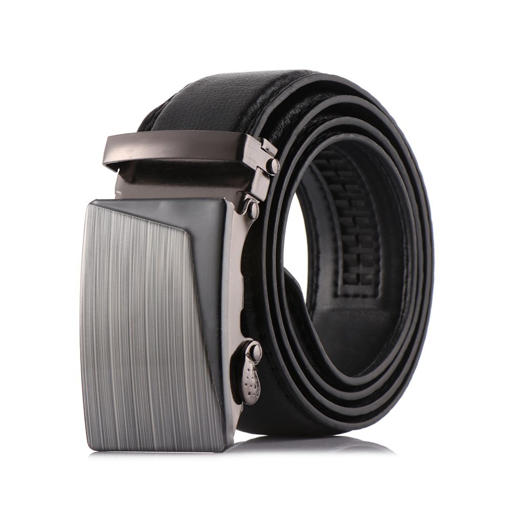 Luxury Strap High-Quality Waist Belts Automatic Buckle Ratchet Waistband Leather Belts