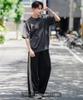 [IMPROVES] SIDEWAYSTANCE Line Jersey Wide Track Pants