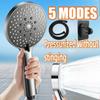 Bathroom Sprayer Shower Head Water Saving Handheld Rain Shower Head Adjustable 5 Modes Shower Bath Head Bathroom Accessories
