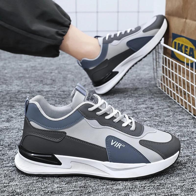 Fashion Casual Shoes Autumn 2024 New Breathable Men Shoes Male Flat Shoe High Quality Men's Sneakers Leather