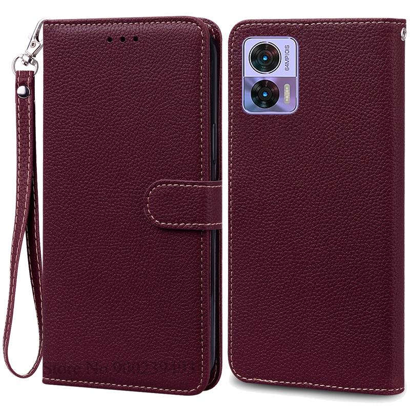 כיסוי למכשיר Moto Edge 30 Neo כיסוי ארנק מתקפל מעור סיליקון עבור Motorola Moto Edge 30 Neo כיסוי סיליקון למכשיר כיסוי קוק פונדס