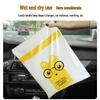 Cartoon Adhesive Car & Desk Trash Bags