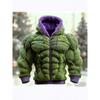 3D Printed Men's Christmas Flannel Long Sleeve Hoodie (2025 Edition)