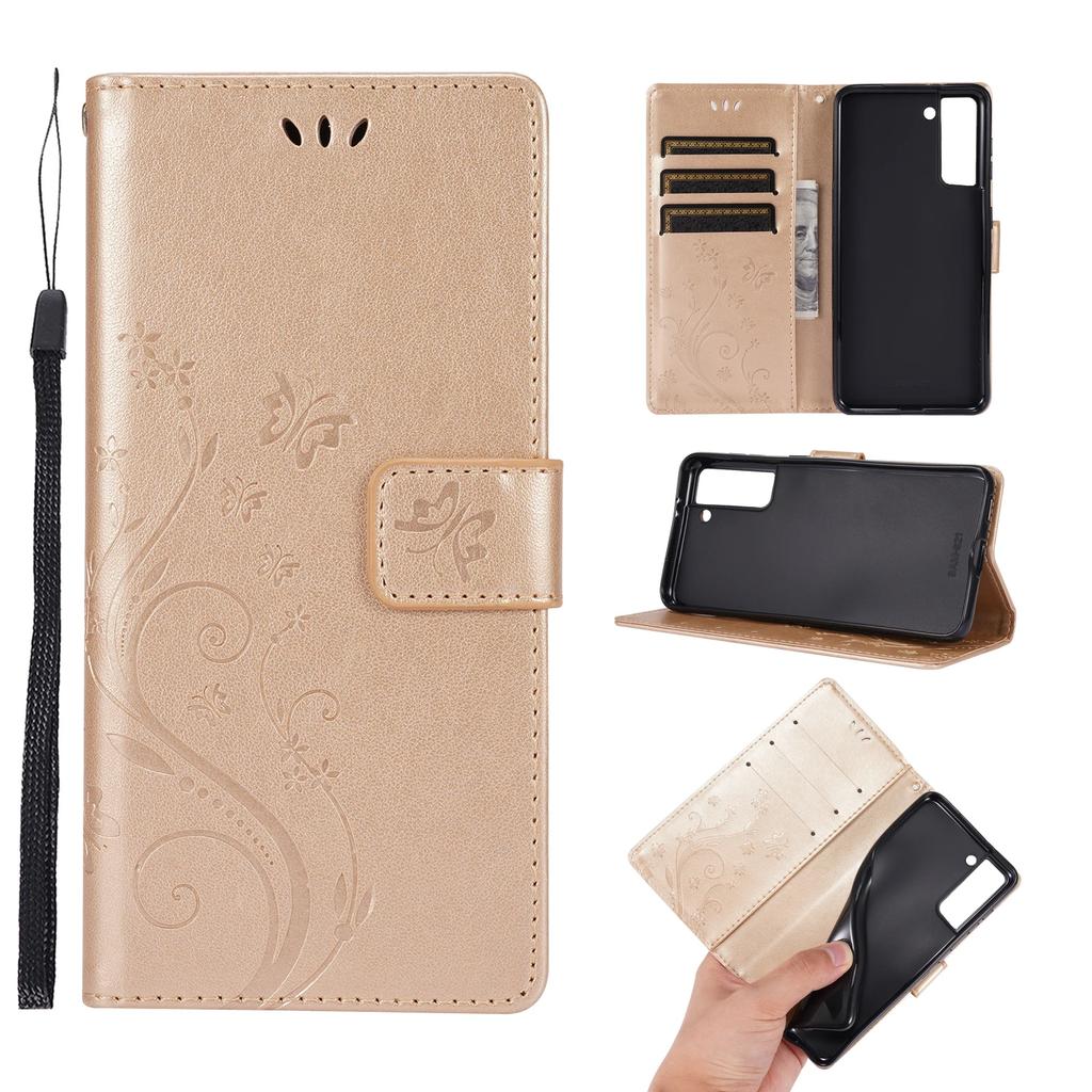 Wallet Flip Phone Case For Coque Samsung Galaxy S24 S23 Ultra S22 Plus S21 FE S20 S10 Plus S10E Card Holder Stand Book Cover