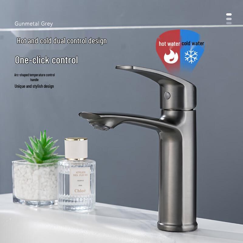OEING Gunmetal Grey Basin Faucet