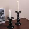 Iron Art Metal Candle Holders Black Candle Cup Vintage Candlestick  Wedding Party Birthday