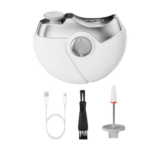 2-In-1 Multi-functional Electric Nail Adults Seniors Trimmer 2 Speed Automatic Nail Clipper Kids Baby Manicure Grinding