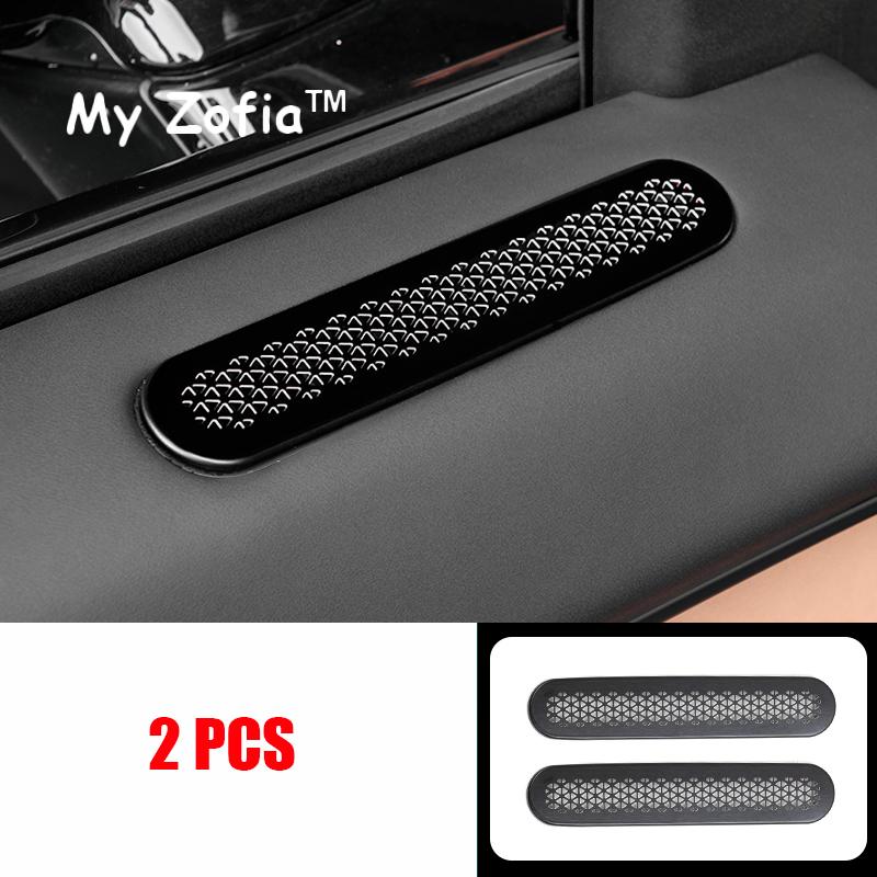 For EXLANTIX ET EXEED STERRA ET 2024 2025 Car Door Air Conditioning Outlet Stainless Steel Protective Cover Sticker Accessories