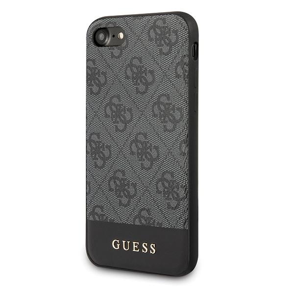 Guess Guhci8G4Glgr Iphone 7/8/Se 2020/Se 2022 Szary/Grey Hardcase 4G Stripe Collection