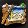 Iceland Reykjavík Fridge Magnets Tourist Souvenirs Message Board Magnetic Stickers Home Decoration Wedding Gifts