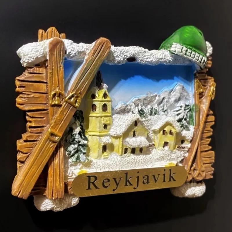 Iceland Reykjavík Fridge Magnets Tourist Souvenirs Message Board Magnetic Stickers Home Decoration Wedding Gifts
