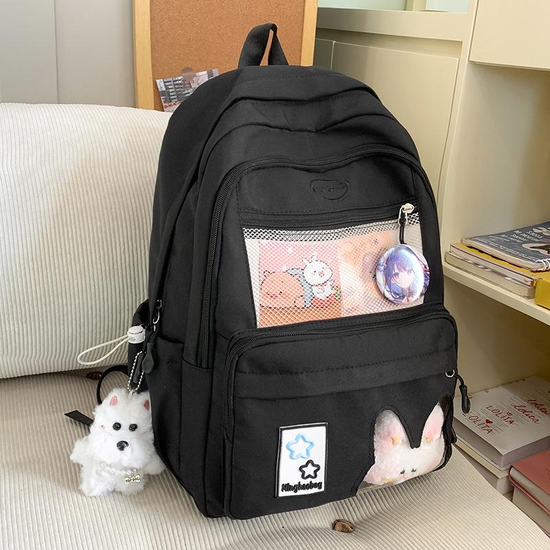 Children's Schoolbags Elementary School Students  Girls' Multi Layer High Value Pain Bags Backpacks