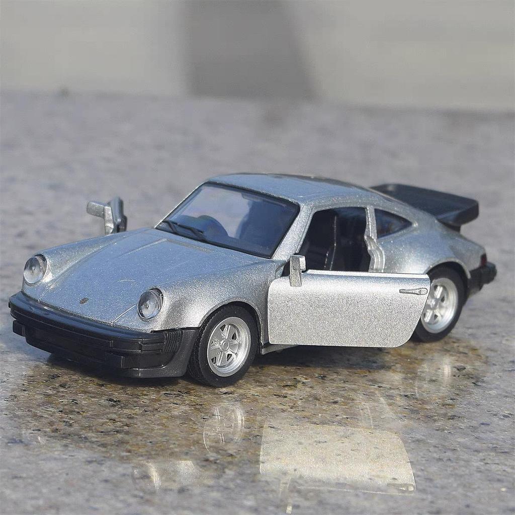 Porsche 911 Turbo 1978 Classic Retro Supercar Simulation Diecast & Toy Vehicle RMZ City 1:36 Alloy Car Model Gifts For Children