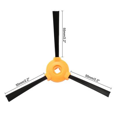 Für Ecovacs Deebot N79 Staubsauger Roboter Reiniger Teile 4 Seitenbürsten + 3 Filter